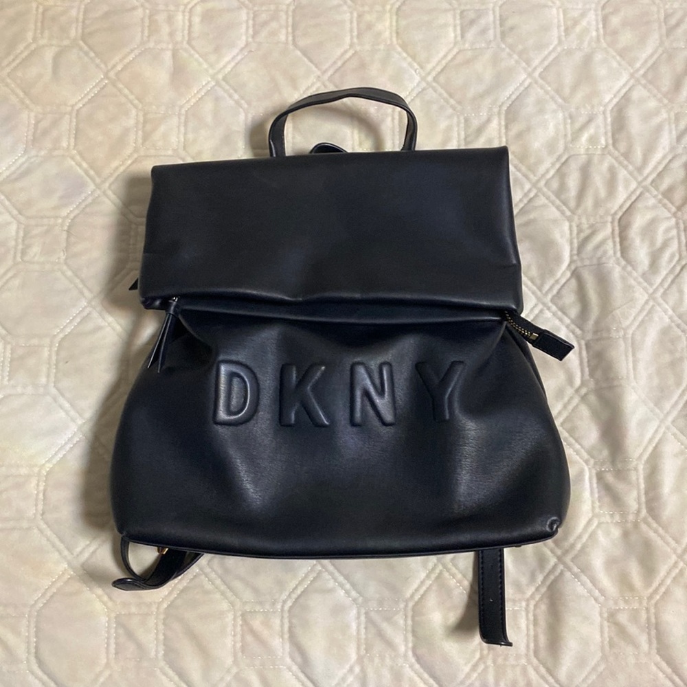DKNY Black Medium Backpack